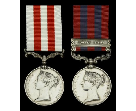 Pair: Colonel Walter Carr Mackinnon, 3rd Foot, Chief Instructor at the School of Musketry, Hythe, late 87th Irish Fusiliers  