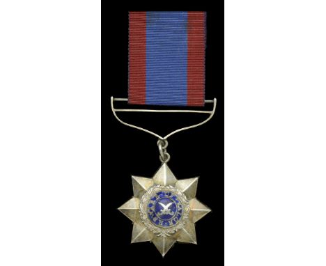 Indian Order of Merit, Military Division, 2nd type (1912-39), 2nd Class, Reward of Valour, silver and enamel, the reverse wit