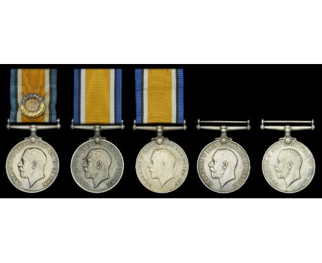 British War Medal 1914-20 (6) (755198 Spr. N. Charrette. C.E.; 3289821 Spr. D. H. Holmes. C.E.; 536106 Pte. J. Eyles. C.A.M.C