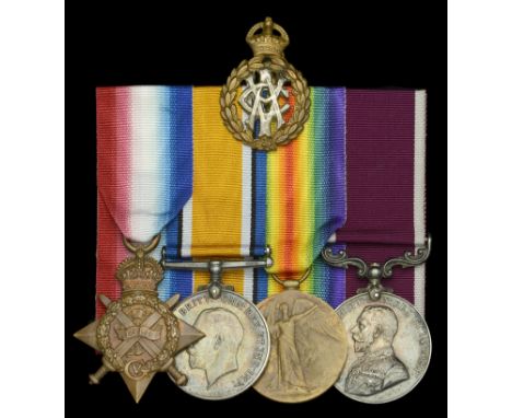 Four: Staff Sergeant P. J. H. Dalton, Royal Army Veterinary Corps  1914 Star (323 Sjt. P. J. H. Dalton. A.V.C.); British War 