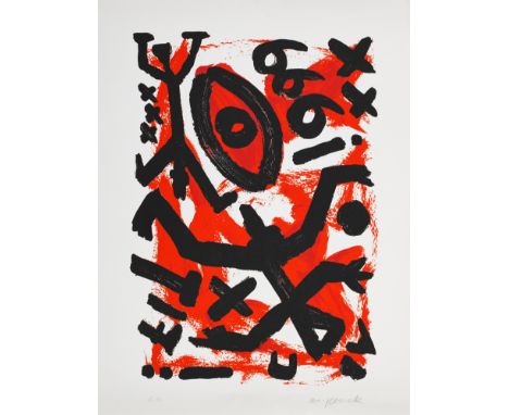 (1939 Dresden - 2017 Zürich)"666 (The Number of the Beast)". OriginaltitelFarblithografie/Velin, 1999. R. u. sign.; L. u. bez