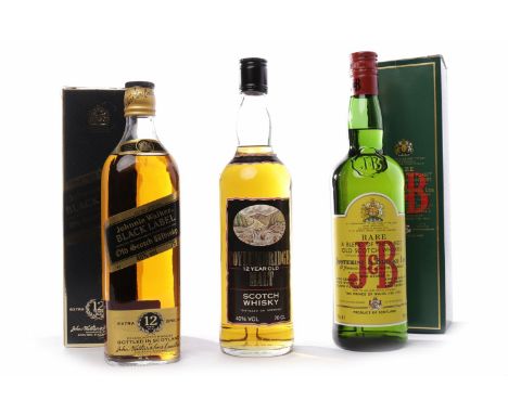 COYLUMBURDGE 12 YEAR OLD
Blended Malt Scotch Whisky. 
Distilled on Speyside, bottled for Stakis plc. 70cl, 40% volume. 
J&B R