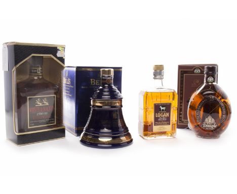 WHYTE & MACKAY 12 YEARS OLD
Blended Scotch Whisky. 
1L, 43% volume, in carton. 
DIMPLE 15 YEARS OLD
Blended Scotch Whisky. 
7