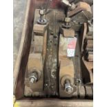 Lot of Heavy Duty V Blocks w/ Clamps