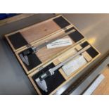 Lot of (2) Unknown Make 12" Digital Calipers, (MODULA Drawer #24)