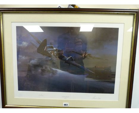 PHILLIP WEST, Calling Starlight, pencil signed limited edition print of a&nbsp;de Havilland Mosquito,&nbsp;number 294 of 500,