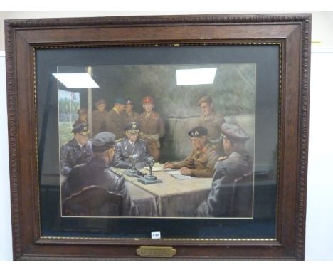 TERENCE TENISON CUNEO CVO OBE RGI FGRA (1907-1996), "Intreat me not to leave thee, whither thou goest, I will go and where th