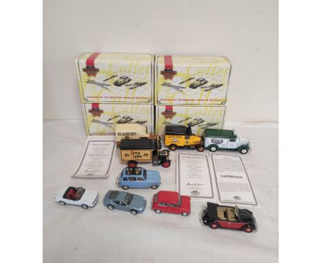 Collection of boxed Matchbox model cars to include four Matchbox Collectibles with boxes and papers to include a 1929 Morris 