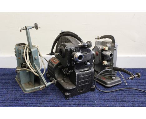 A 1940s 8mm sound film projector with two others (3) 