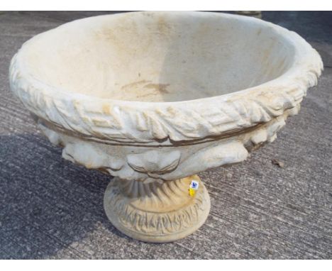 Reclamation - a large reconstituted stone planter