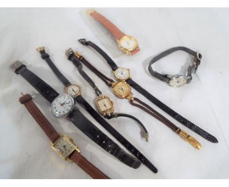 A collection of eight wristwatches by Avia, Sekonda, Timex and similar