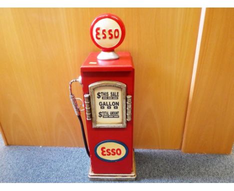 An Esso petrol pump with shelves, 69cm (h) Est £40 - £60