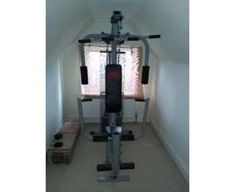 A Pro Power Compact Home Gym 316RD, complete with assembly and user manual and exercise chart