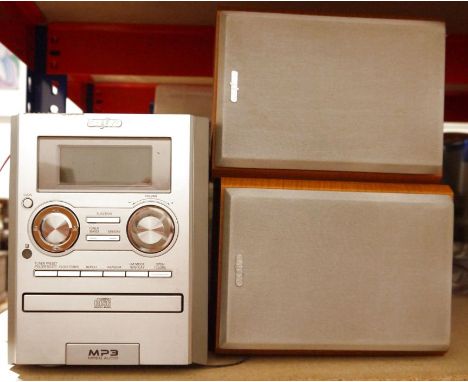 Sanyo CD player and MP3 player&nbsp;with speakers&nbsp;