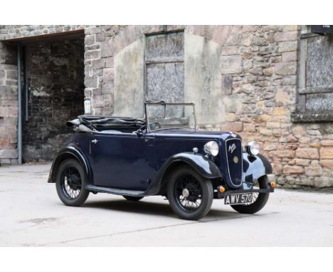 Registration No: AWV 570  Chassis No: 275532  MOT: ExemptSubject to a self-evident previous restorationBenefitting from signi