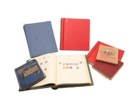 19THC &amp; 20THC STAMP ALBUMS. 19THC &amp; 20THC STAMP ALBUMS. Including a Simplified Permanent Album, with a 1d black, larg