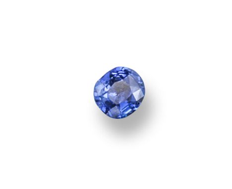 A slightly cushion-shaped Burmese sapphire weighing 2.98 carats. Accompanied by report number 08896 dated 8th November 2013 f
