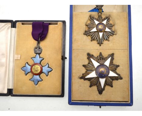 Awards attributable to Walter Ross-Taylor MP (1877-1958) - an Egyptian Order of the Nile (Nishan Al-Nil) Grand Cross set of i