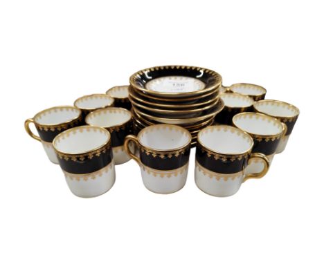 NEW CHELSEA CHINA COFFEE CANS &amp; SAUCERS 