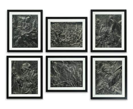 λ FREDERICK LESLIE KENNETT FIBP (1924-2012), A SET OF SIX BLACK AND WHITE GELATIN SILVER PRINTS  CIRCA 1950  Depicting detail