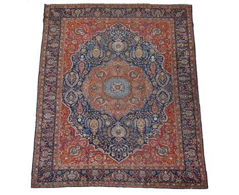 A TABRIZ CARPET approximately 389 x 288cm