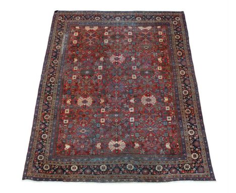 A ZIEGLER MAHAL CARPET approximately 413 x 337cm   Condition Report:  Carpet with the wear overall consistent with age and us