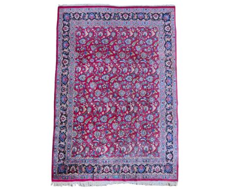 A KASHAN CARPET approximately 446 x 347cm 