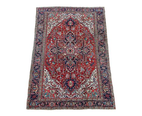 A HERIZ CARPET approximately 336 x 223cm 