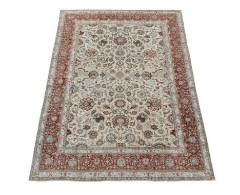 A KASHAN CARPET approximately 377 x 280cm