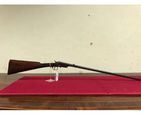 RIFLE- (NO FAC REQUIRED), "LEICESTER" SIDE LEVER BRAK BARREL .300 ROOK SERIAL NUMBER ( NVN) (STOCK NO. 3443)