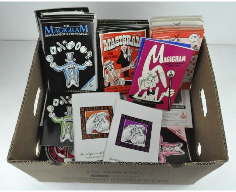 A large quantity of Magic Magazines, including Magicgram and many more