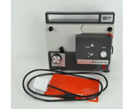 A Silma S 99 reel to reel projector, in original box 
