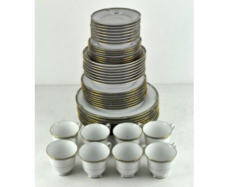 A Noritake "Glenabbey" pattern tea and dinner service, including plates, tea cups and more