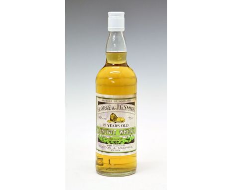 Gordon & MacPhail 'George & J.G. Smith's' 15 Year Old Glenlivet Single Malt Scotch Whisky, one bottle (1)  Condition: Level a