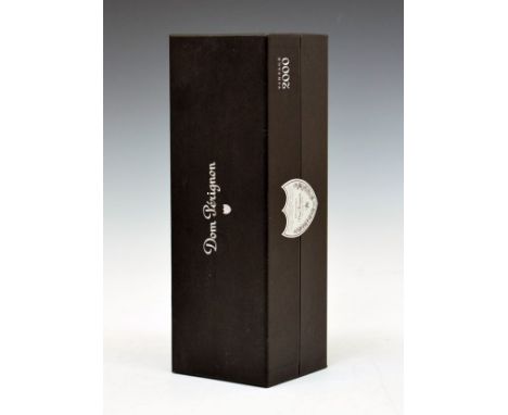 Dom Pérignon Vintage 2000 champagne, one bottle, in original sealed box (1)  Condition: The box is still sealed, we assume th