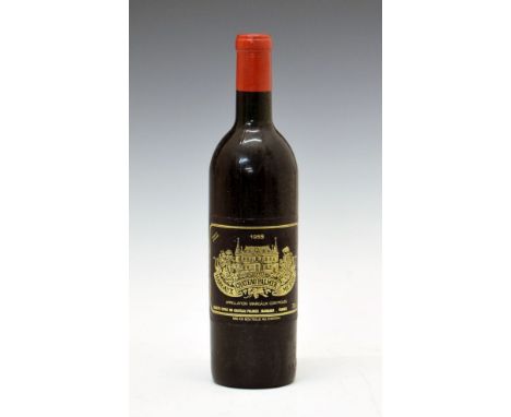 Château Palmer 1955 Margaux, one bottle (1) Condition: Level and seal good, light scuffing to label - **General condition con