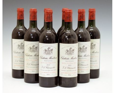 Château Montrose 1978 Saint-Estephe, eight bottles (8) Condition: Levels and seals good, light scuffing to labels - **General