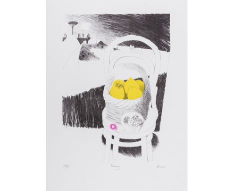 δ Mary Fedden (1915-2012)TuscanyLithograph printed in colours, 1973, signed and titled in pencil, numbered from the edition o