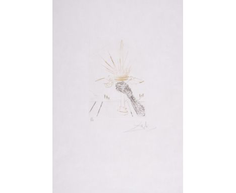 δ Salvador Dali (1904-1989)King John (from Shakespeare II) (Field 71-1-O; M &amp; L 396b)Etching printed in colours, 1979, si