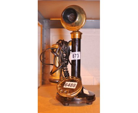 CANDLESTICK TELEPHONE. Vintage candlestick telephone, in working order