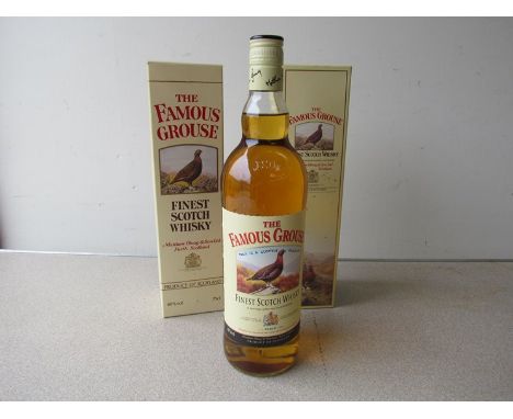 The Famous Grouse Finest Scotch Whisky x 3, 1 Litre, 75cl boxed, 70cl boxed