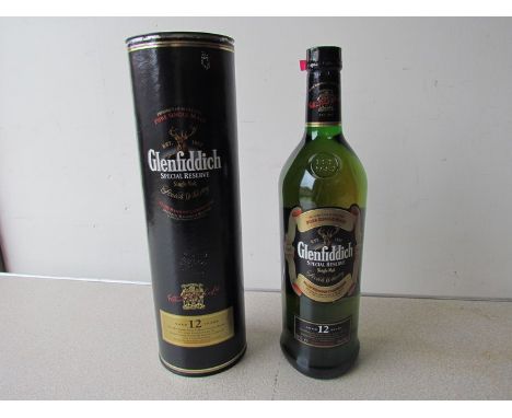 Glenfiddich Single Malt Scotch Whisky Special Reserve aged 12 years, 1 litre, boxed