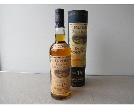 Glenmorangie Single Highland Rare Malt Scotch Whisky, aged 15 years, 70cl boxed