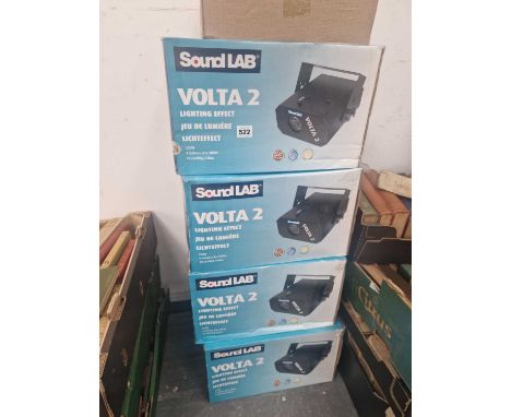 Four Volta lighting effect units. 
