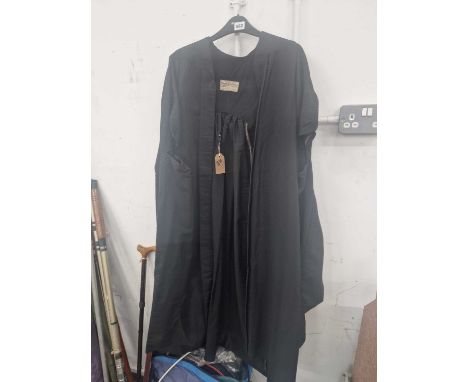 A vintage collage gown.