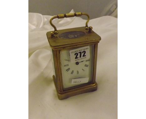 SMALL BRASS CARRIAGE CLOCK EST [£20- £40]