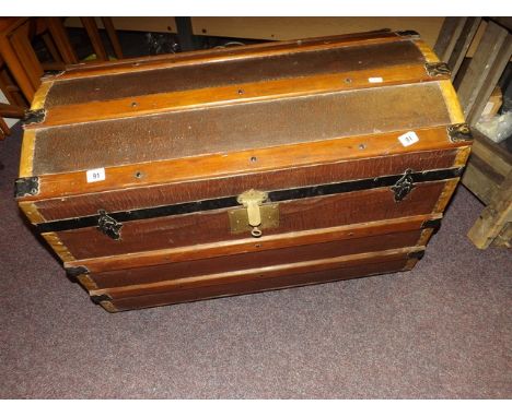DOME TOP STEAMER TRUNK EST [£30- £60]