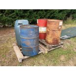 Quantity misc. oils