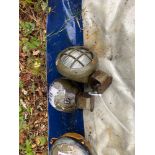 Pair Caterpillar work lights
