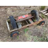4 wheel metal frame